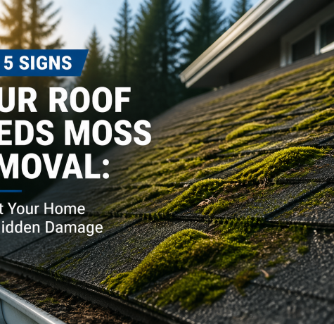 Signs your roof needs moss removal